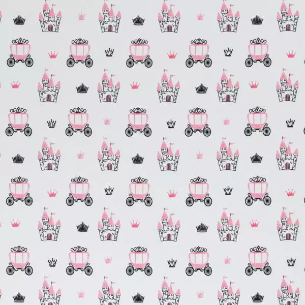 Jersey Theo Prinzessin Kutsche weiß