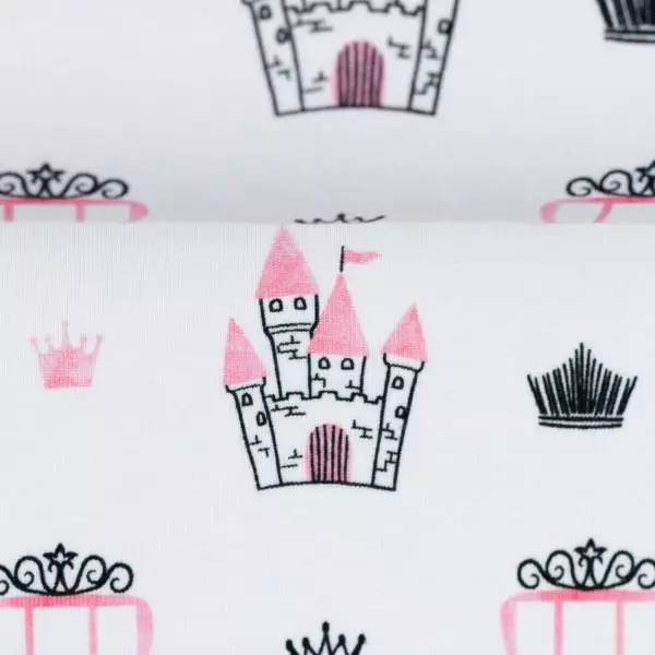 Jersey Theo Prinzessin Kutsche weiß