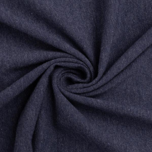 Jersey Vanessa melange blau