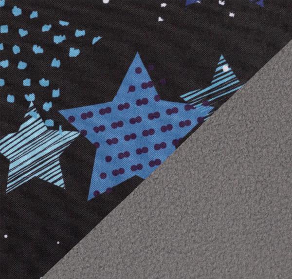 Fiete "Nano-Softshell" Sterne blau