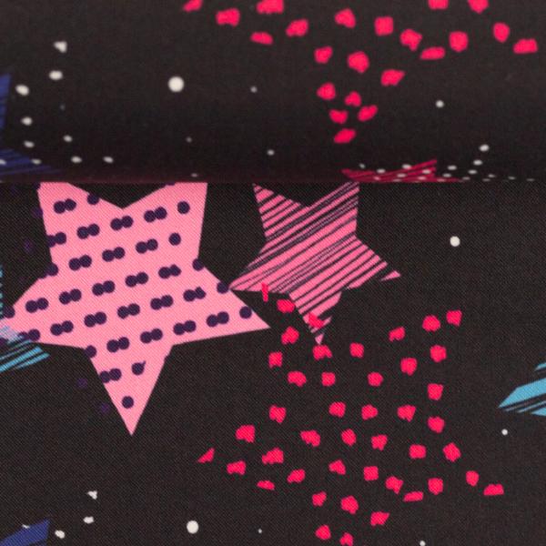 Fiete "Nano-Softshell" Sterne rosa