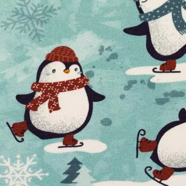 Sweat angeraut - My little Penguin eisblau