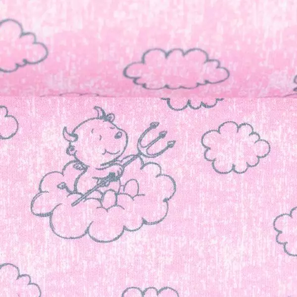 Jersey Heavenly Friends by Steinbeck Teufel - Wolken rosa