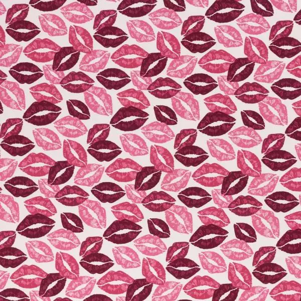 French Terry - Lola by lycklig design - Lippen pink
