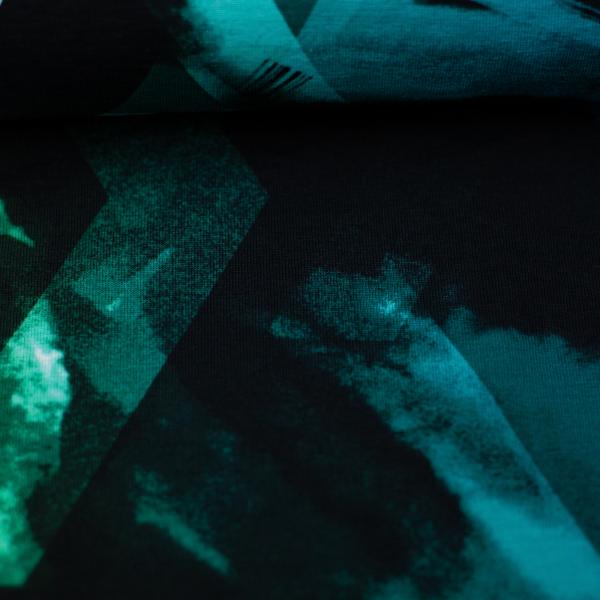 Bordürenjersey grün by lycklig design