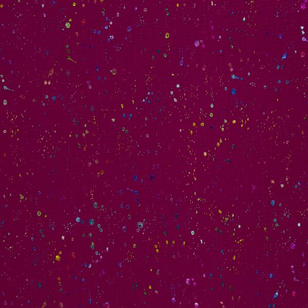 Double Gauze Musselin Pink Rainbow