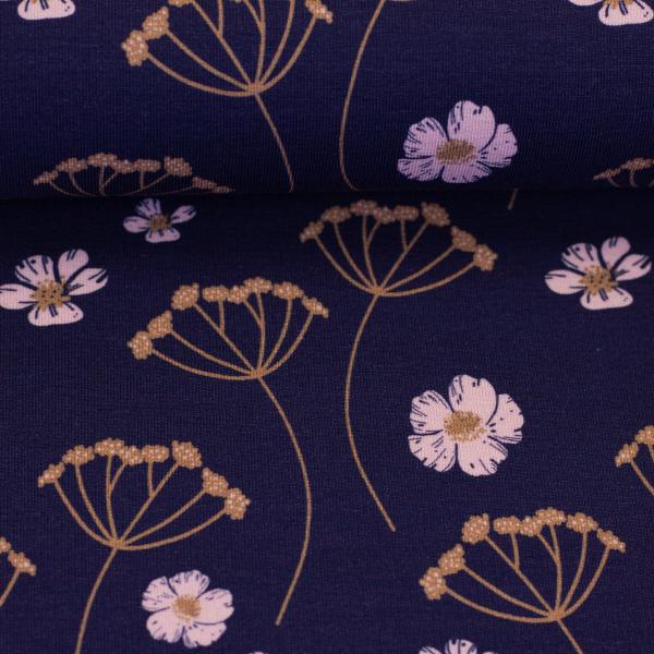 Modal French Terry Flower Dream