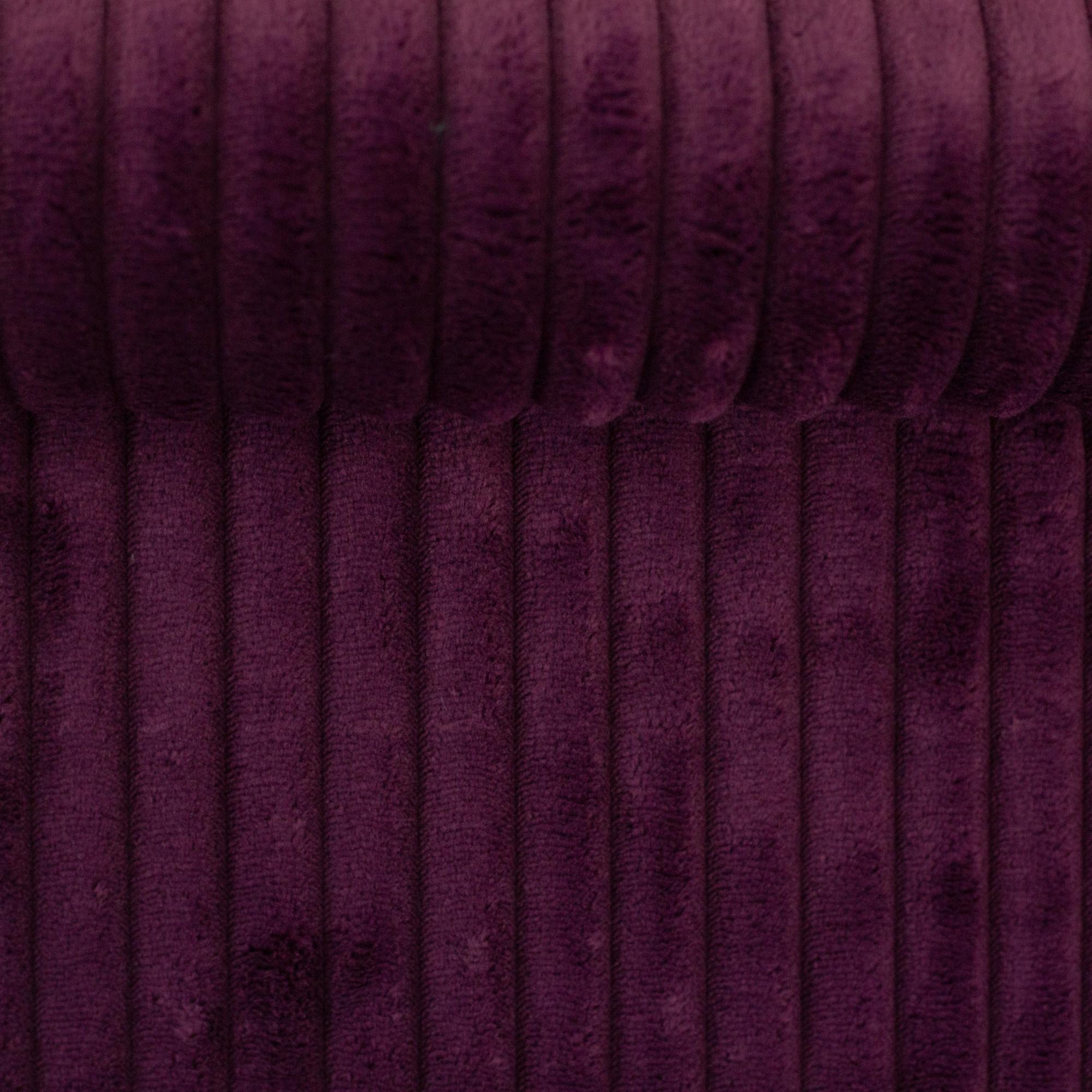 Samtcord Montevideo aubergine