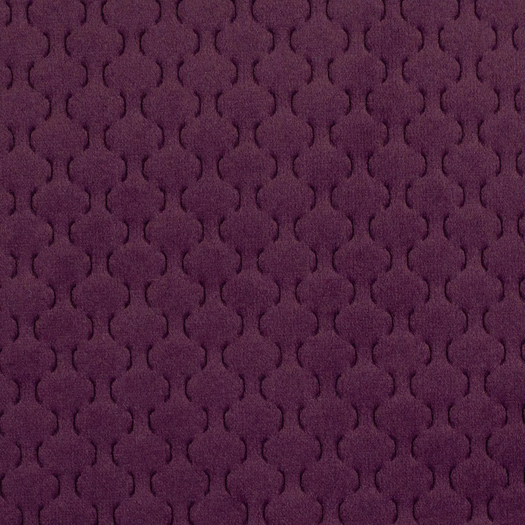 Dekosamt Parma Caracas aubergine