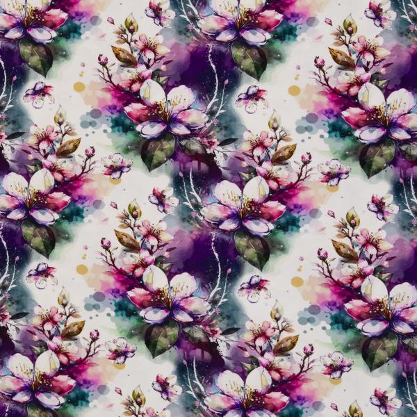 Viskose Jersey Marie Blumen