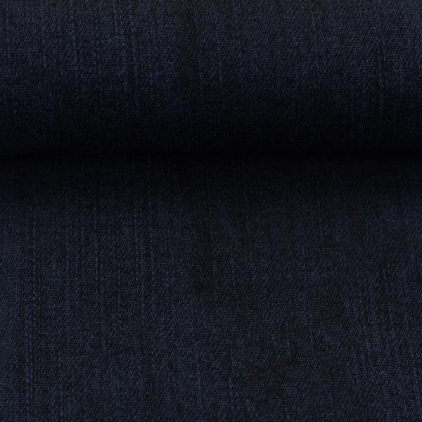 French Terry Denim dunkelblau
