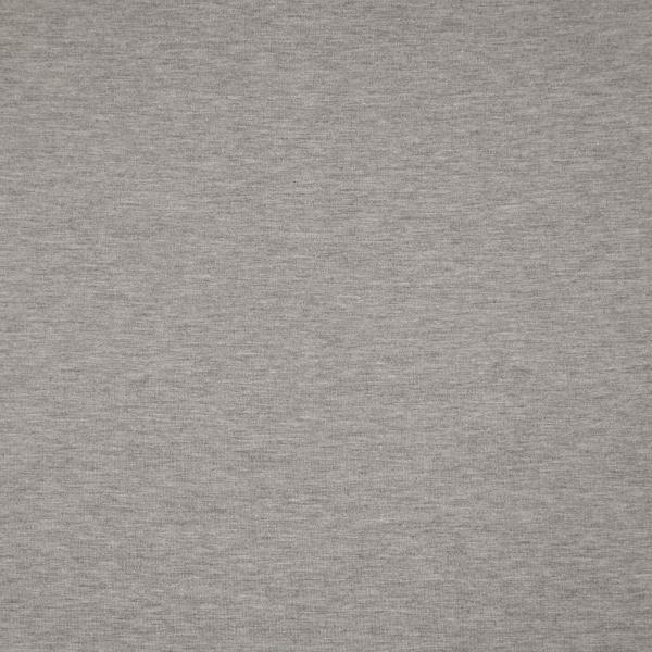 Baumwolljersey Uni - Jersey grau meliert