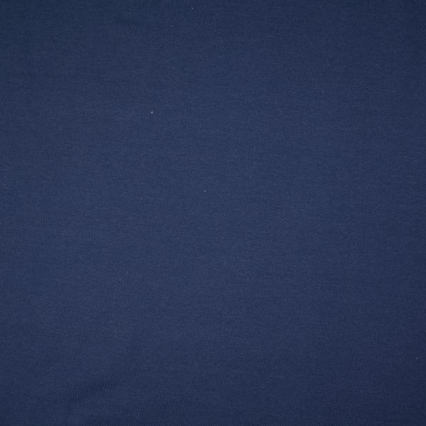 Baumwolljersey Uni - Jersey marieneblau