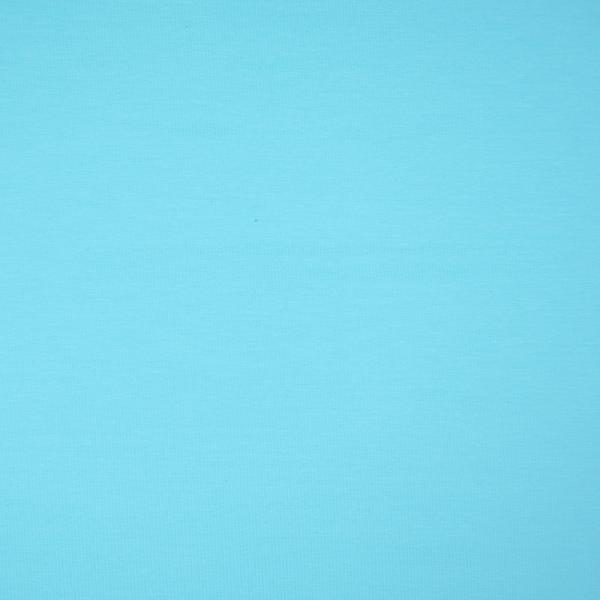 Baumwolljersey Uni - hellblau