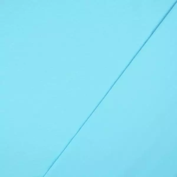 Baumwolljersey Uni - hellblau