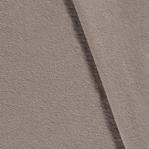 Walkloden Uni beige grau