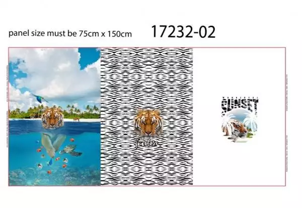 Jersey Panel Tiger Summer