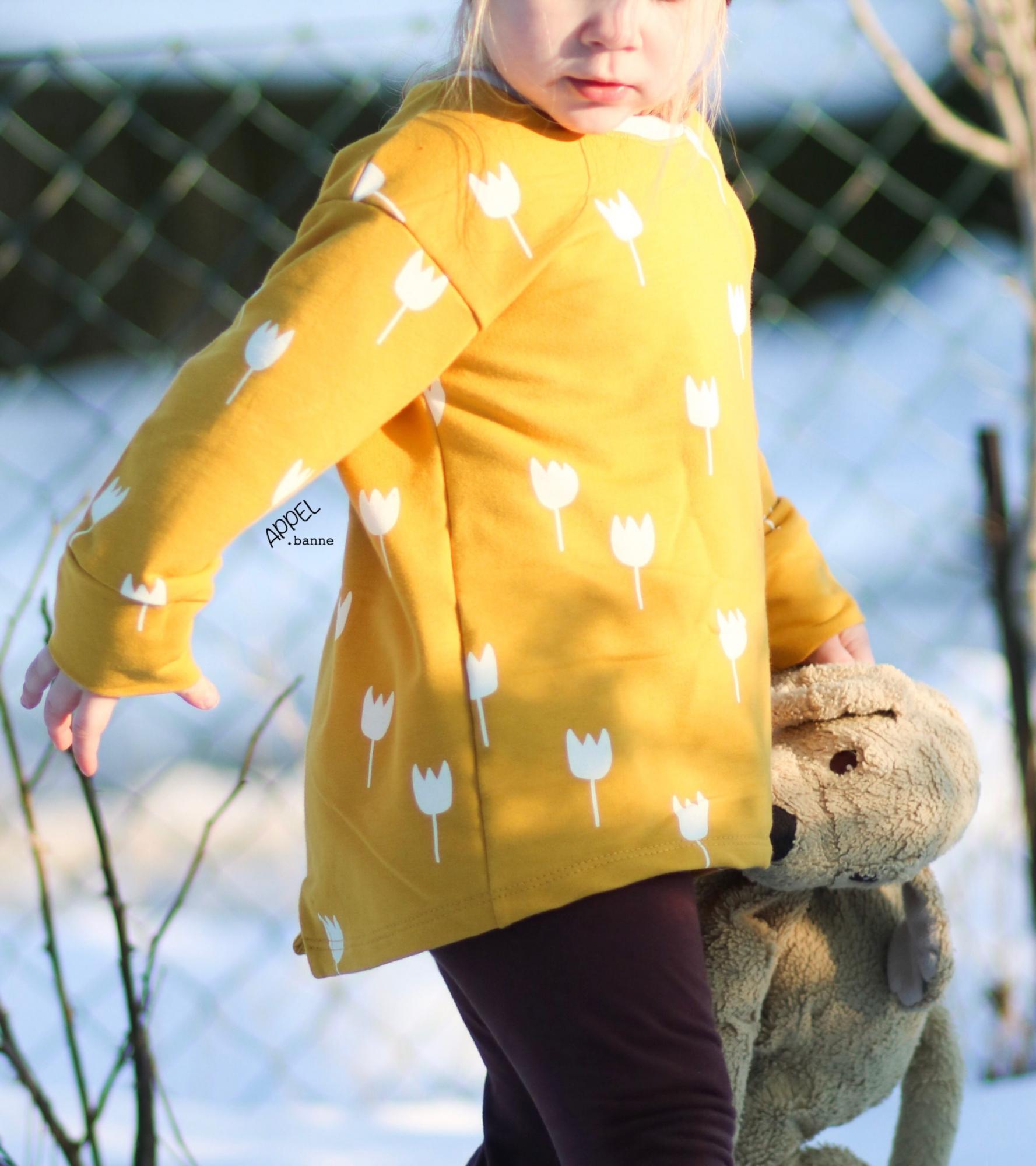 Papierschnittmuster Schwalbenshirt Kinder