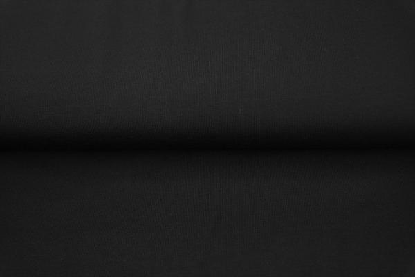 French Terry Uni schwarz