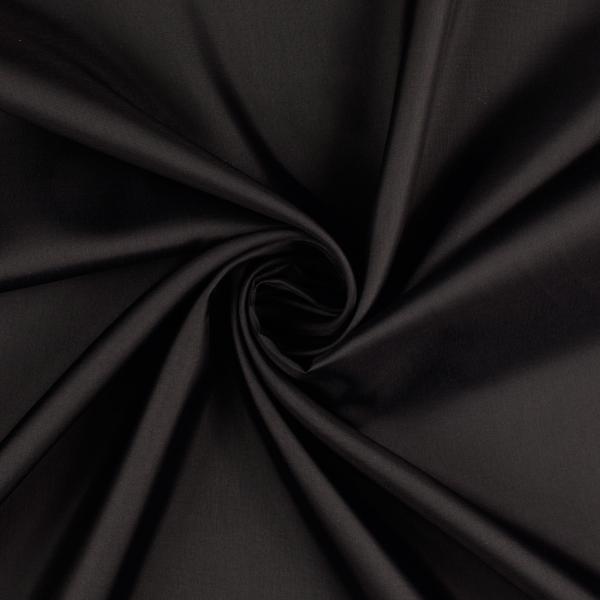 Futterstoff Atmoson Uni Schwarz