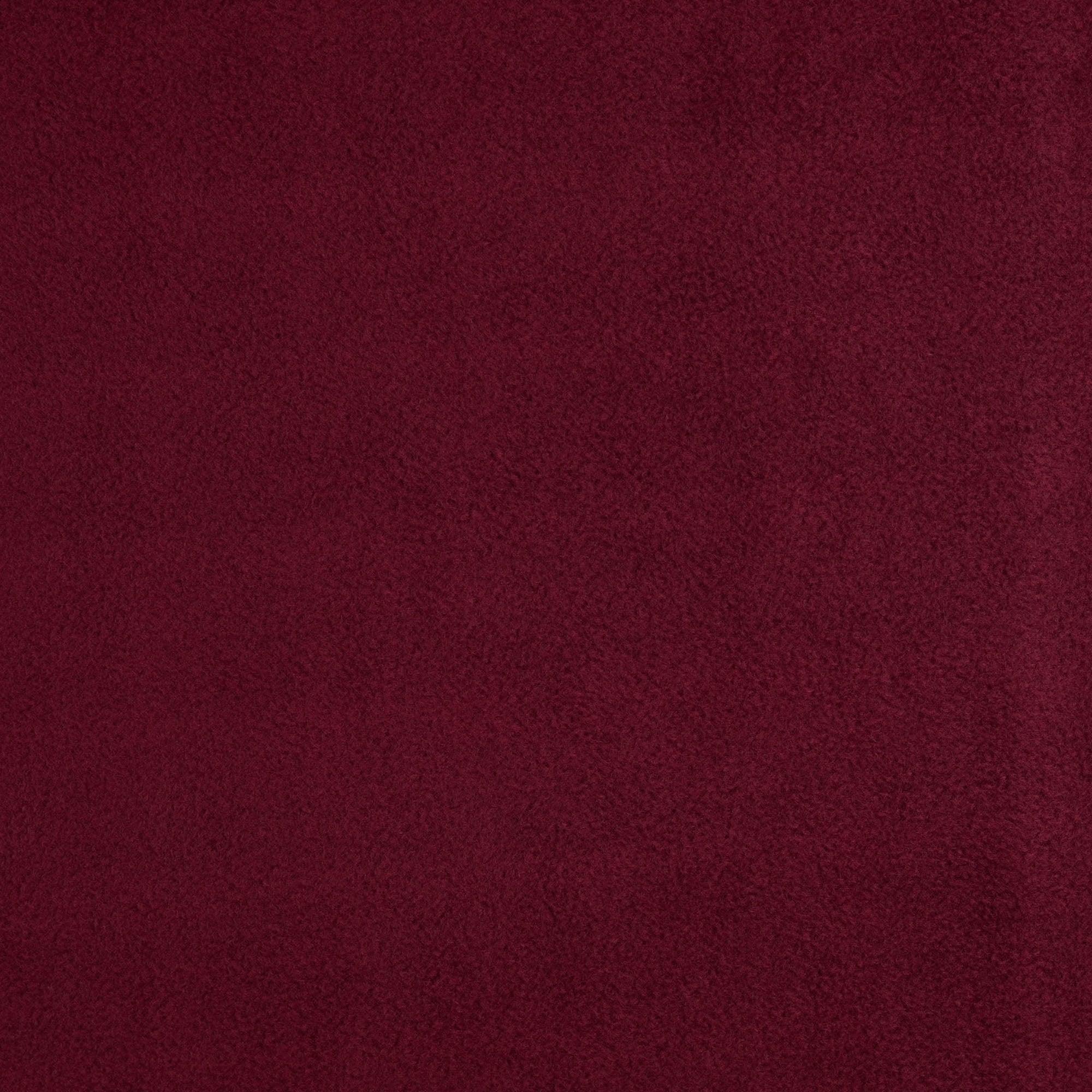 Polarfleece Uni Dunkelrot