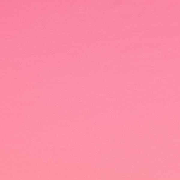 Baumwolljersey Uni - Jersey rosa