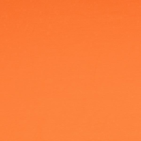 Baumwolljersey Uni - Jersey orange