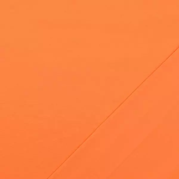 Baumwolljersey Uni - Jersey orange