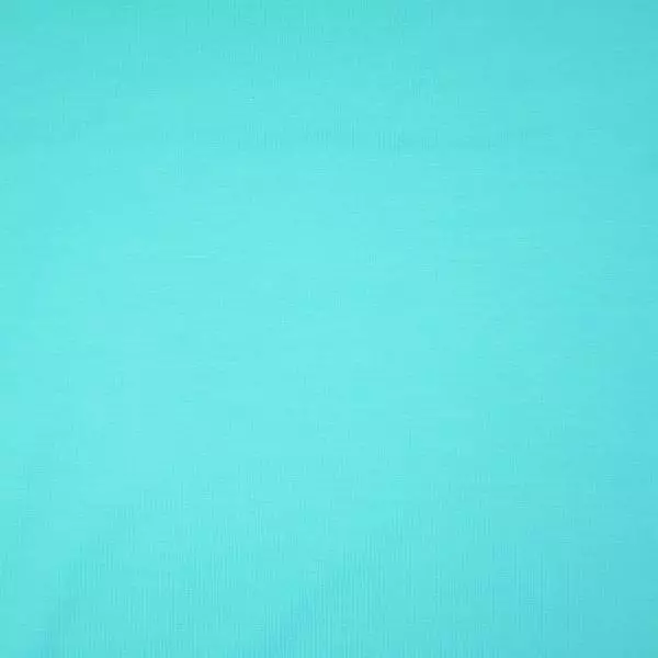 Baumwolljersey Uni - türkis