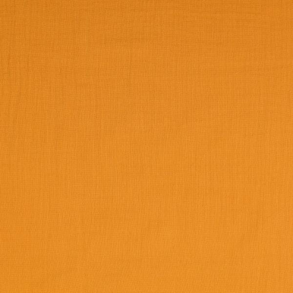 Musselin Double Gauze - Uni - ocker