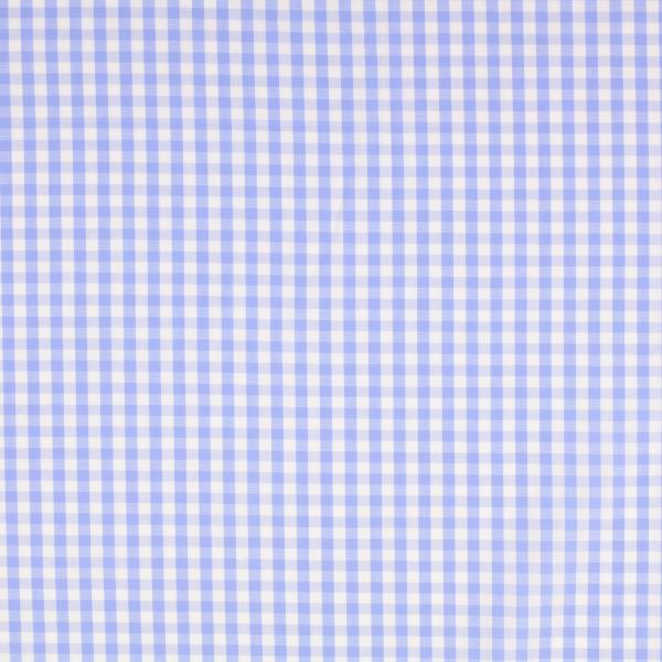 Baumwolle Webware Vichy Karo hellblau