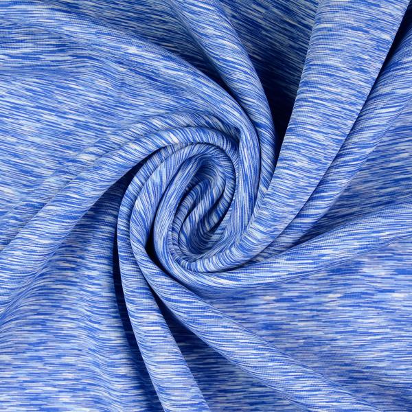 Softshell meliert blau