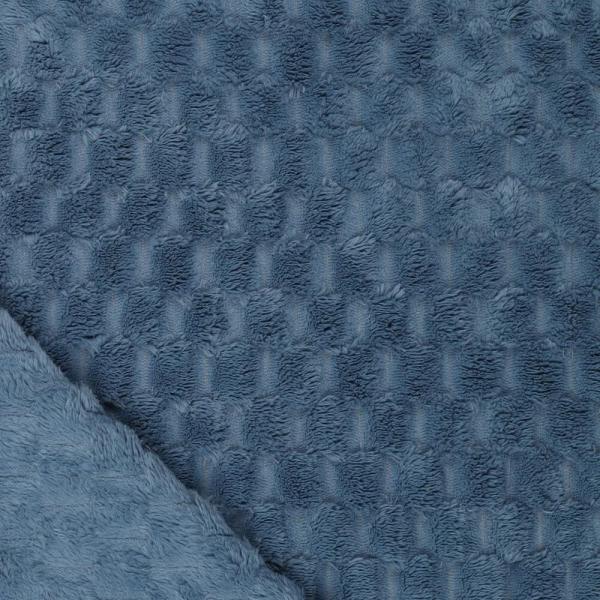 Fellimitat Honig Wabe indigoblau