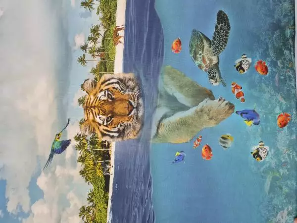 Jersey Panel Tiger Summer