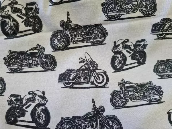 Jersey grau meliert Motorräder