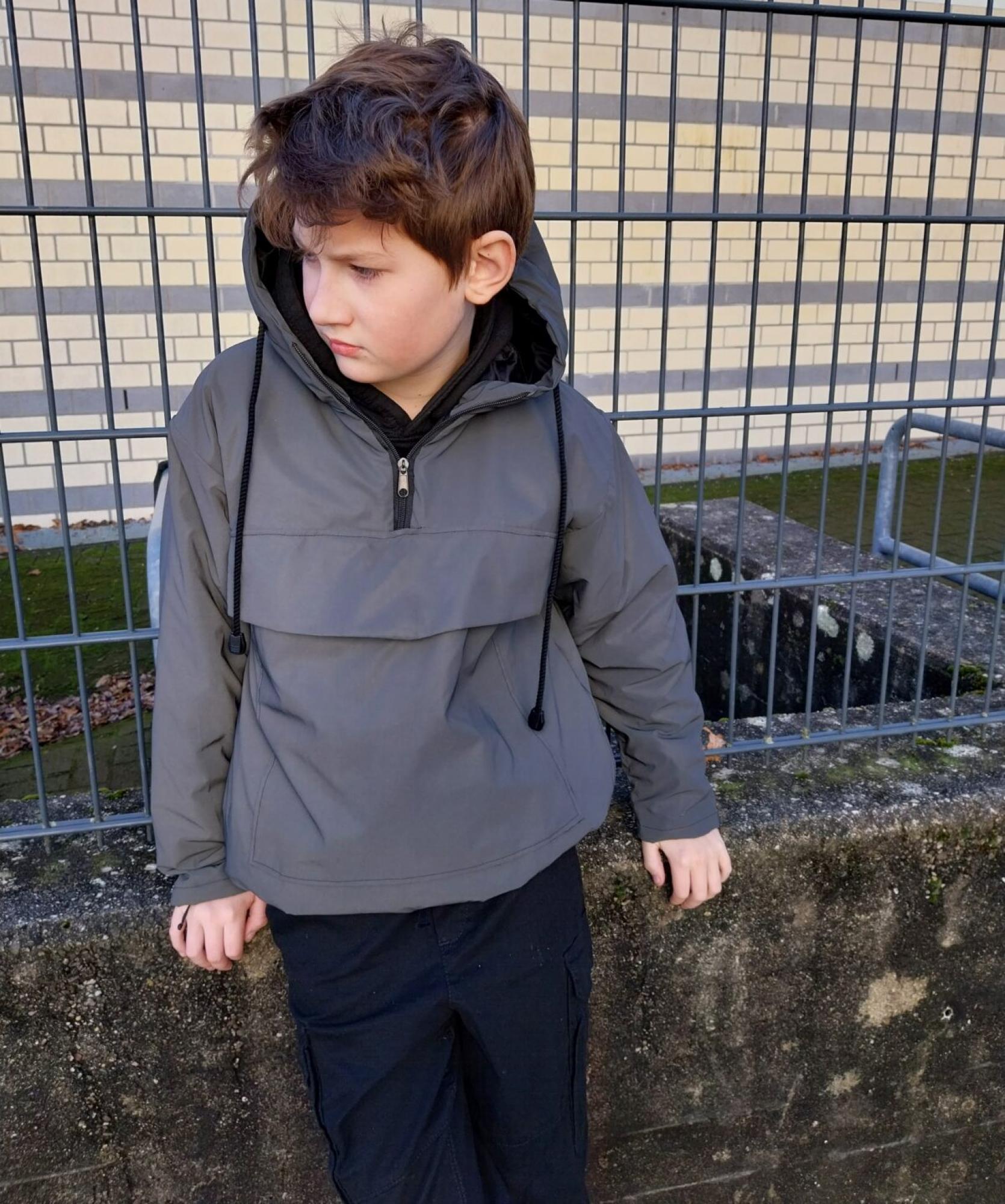 Papierschnittmuster Windbreaker Kinder