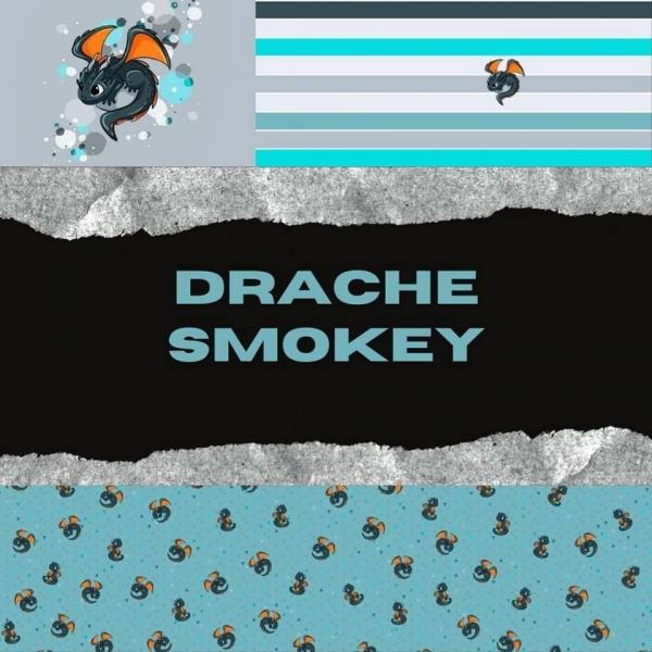 Jersey Drache Smokey hellblau
