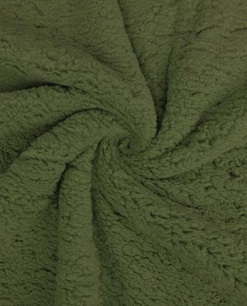 Teddy Fleece Borg armeegrün Olive