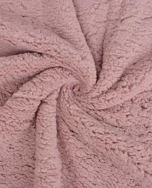 Teddy Fleece Borg altrosa