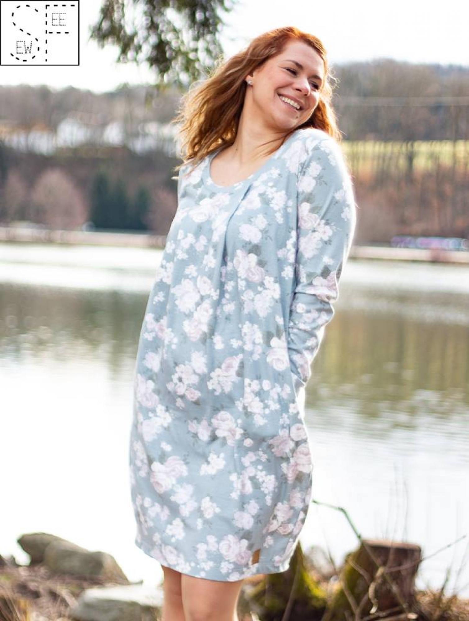 Papierschnittmuster Kleid Amelie Damen