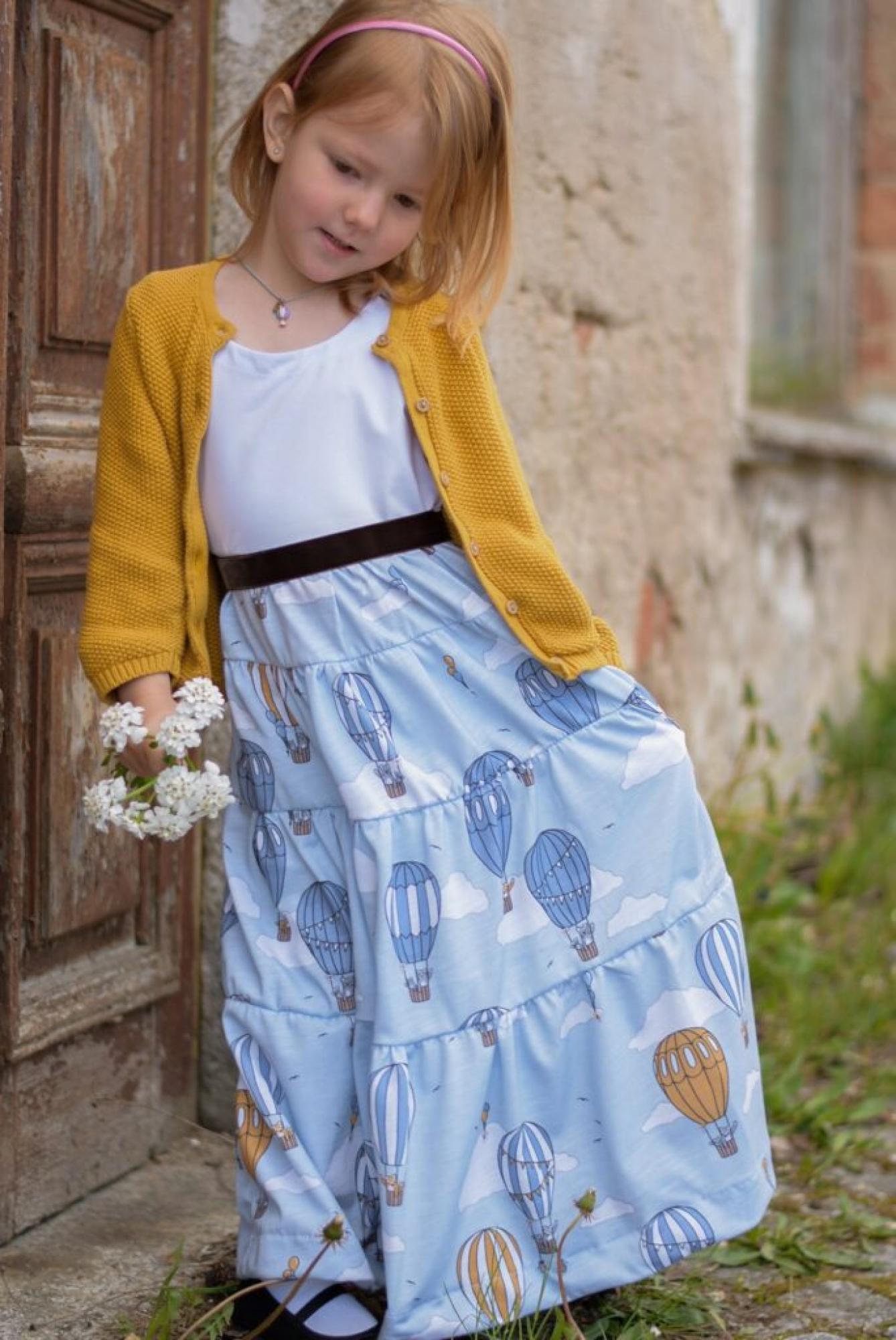 Papierschnittmuster Kleid Fiona Kinder