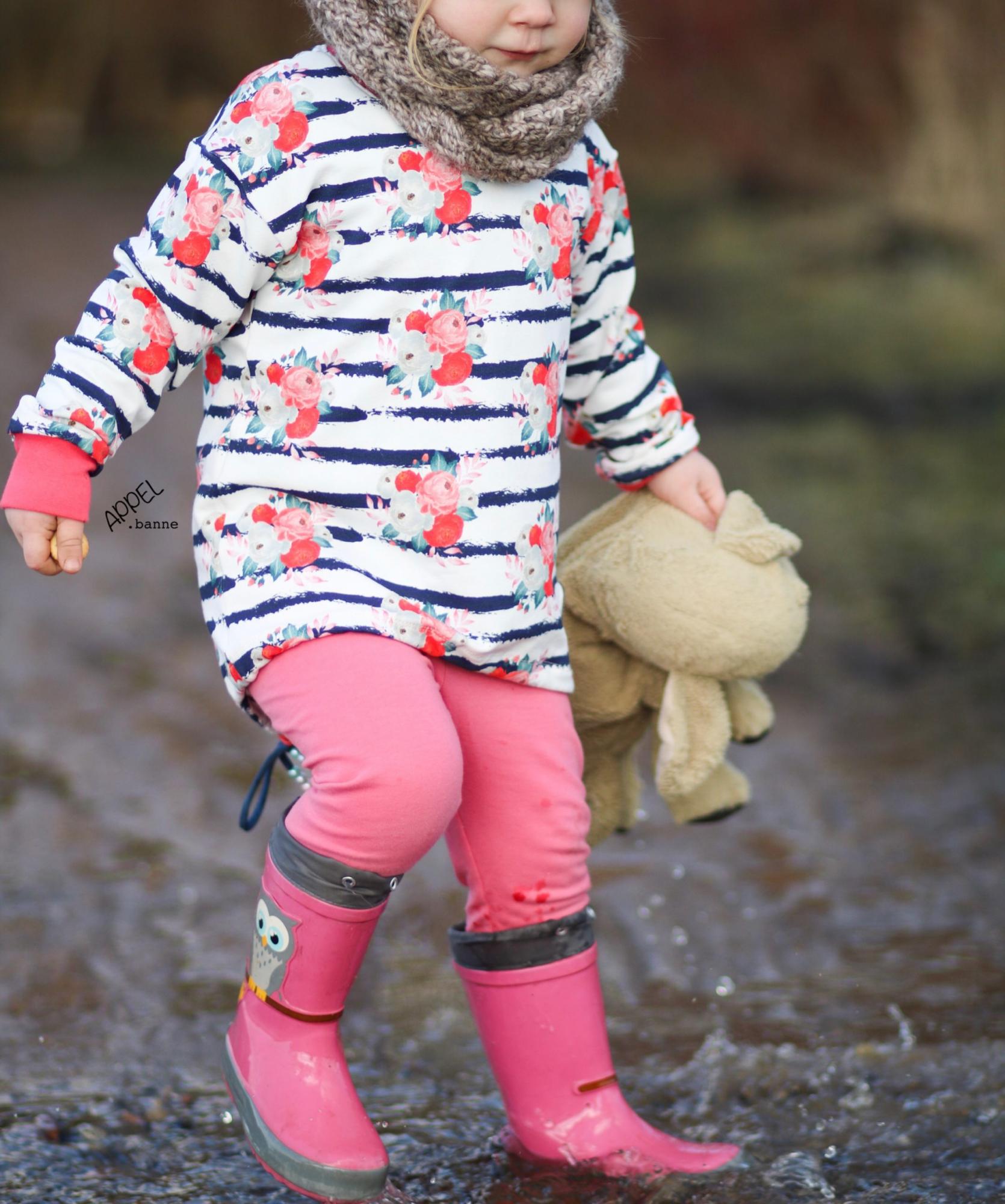 Papierschnittmuster Schwalbenshirt Kinder