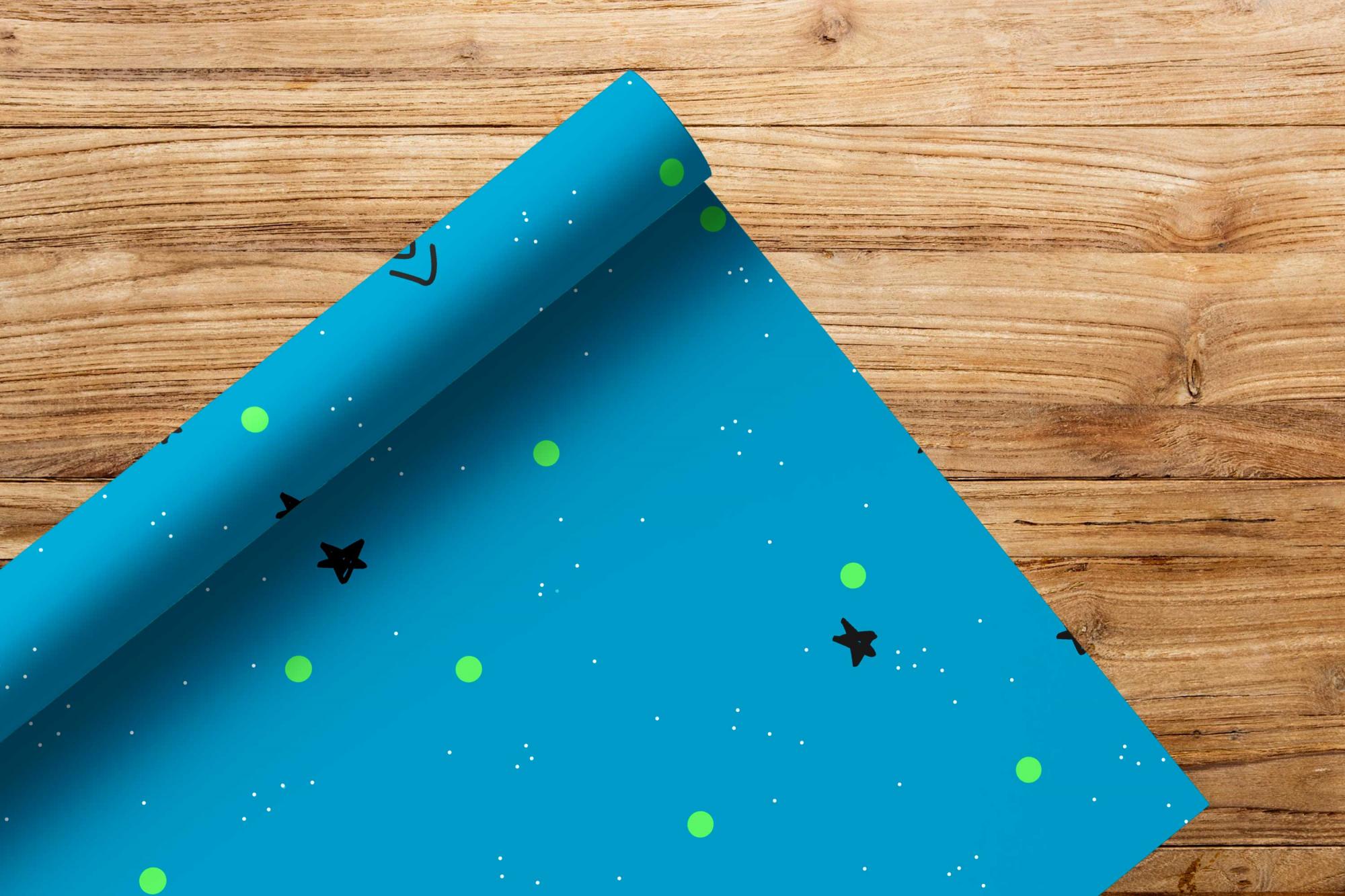 Stoffvorbestellung Mini Chef im Einsatz - blau - Kombistoff