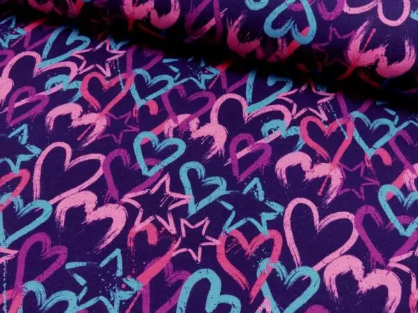 Jersey Motiv Herzstern