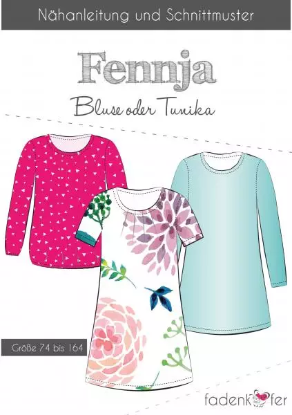 Papierschnittmuster Fennja Kinder