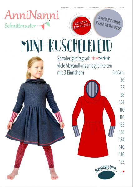 Schnittmuster Mini Kuschelkleid