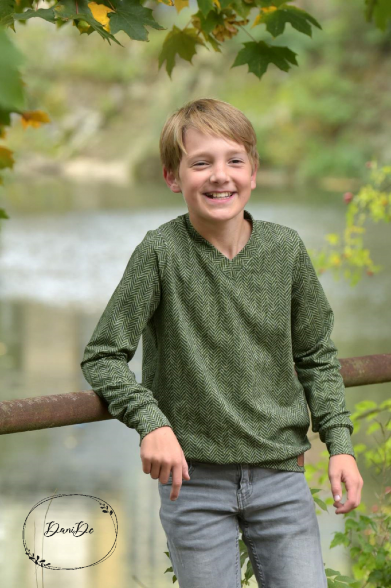 Papierschnittmuster Basic-Pullover Kinder