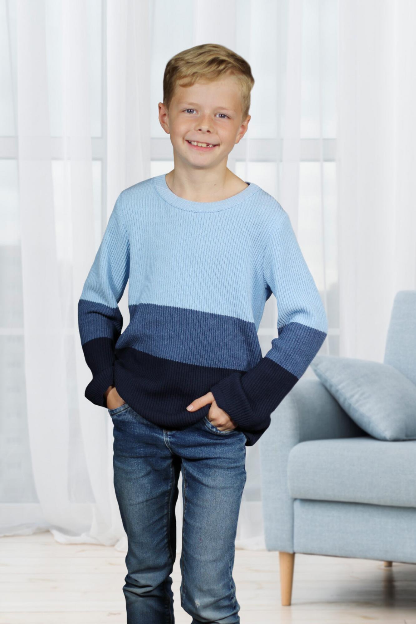 Papierschnittmuster Basic-Pullover Kinder