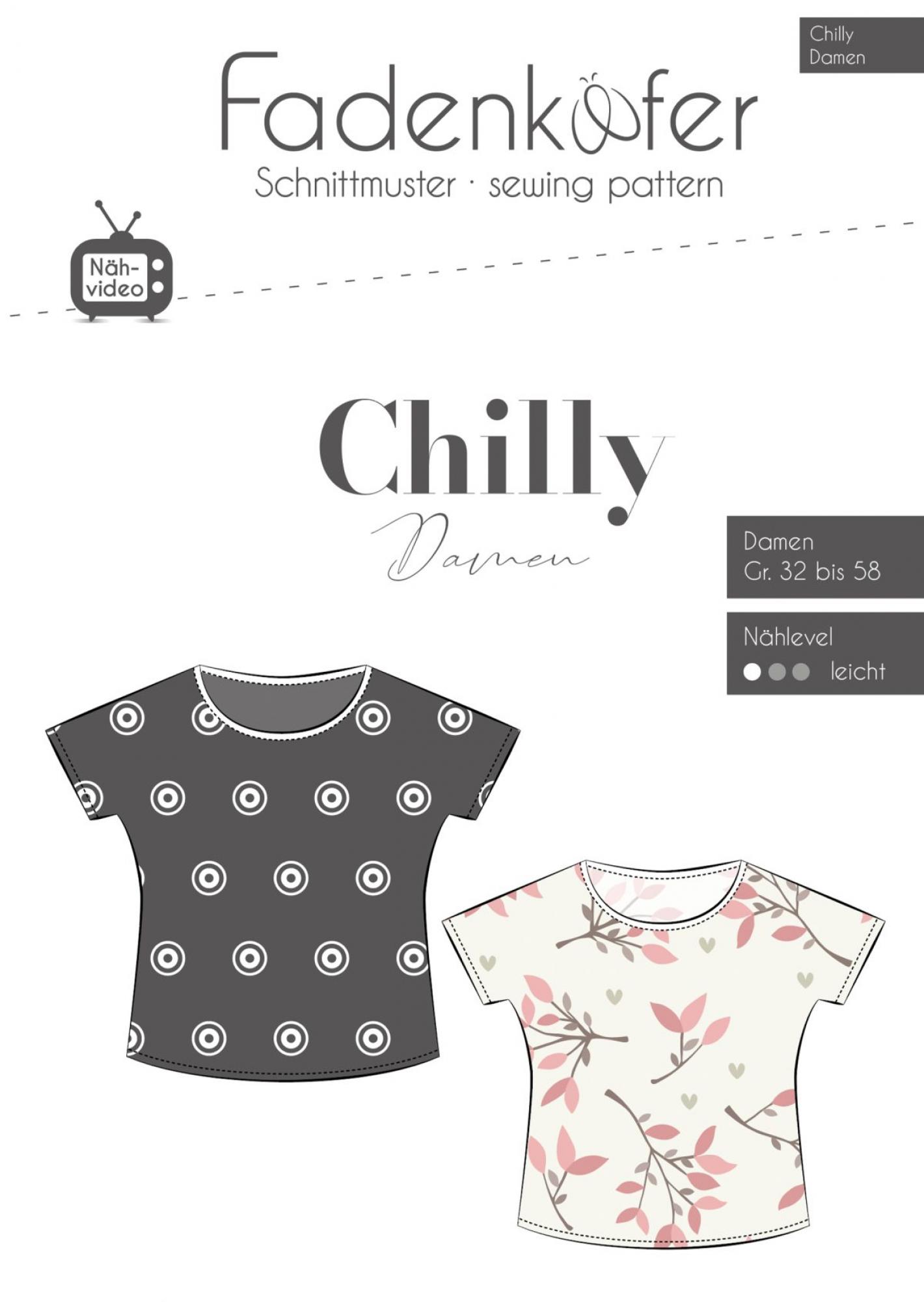 Papierschnittmuster Chilly Damen
