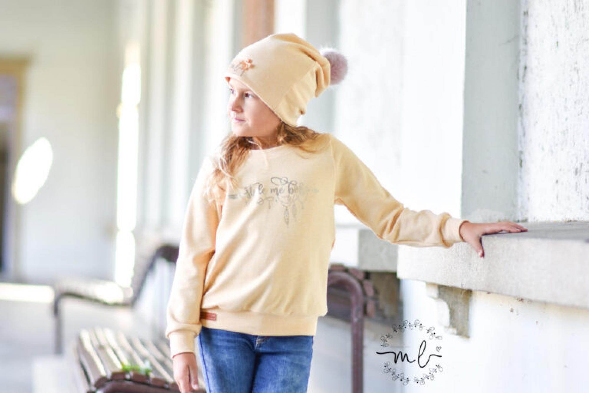 Papierschnittmuster Basic-Pullover Kinder